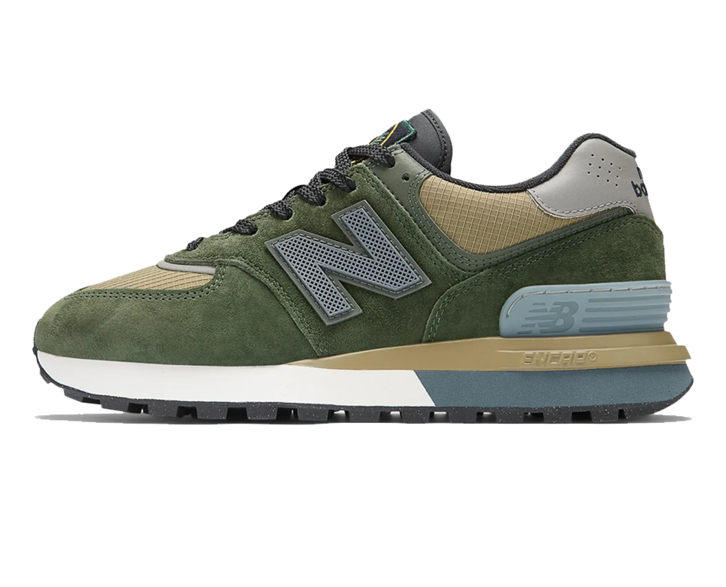 New Balance 574 Legacy Stone Island Dark Green - 7tonn: брендовий